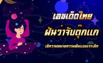ฝันว่าจับตุ๊กแก