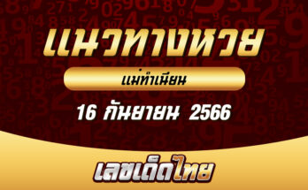 แม่ทำเนียน 16 9 66