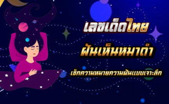 ฝันเห็นหมาดำ